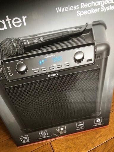 ワイヤレス、Bluetoothスピーカー野外
