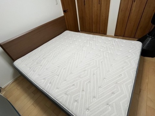 (受け渡し決まりました)ニトリ Nsleepベッド クイーンサイズ