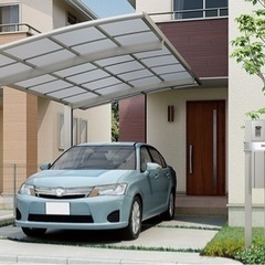 愛媛県外構　お洒落　施工費込み　LIXILカーポートネスカ　各サ...