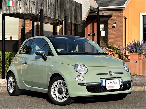 フィアット☆500☆特別使用車☆限定110台ハッピー☆電動サンルーフ