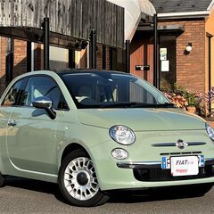 フィアット☆500★特別使用車☆限定110台ハッピー☆電動サンル...
