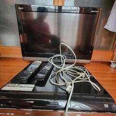 ハイビジョンレコーダー　テレビ　のセット