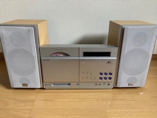 お値下げ⭐︎SHARP CDMDプレイヤー・スピーカー