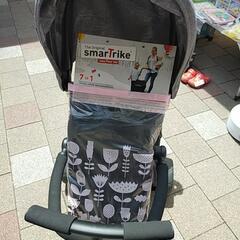 折りたたみ 三輪車になるベビーカー【スマートトライク】の画像