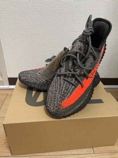 スニーカー adidas YeezyBoost 350V2 carbon beluga