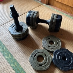 ダンベルお譲りします！引取限定！0円！の画像