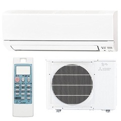 三菱エアコン6畳用。工事費込み。