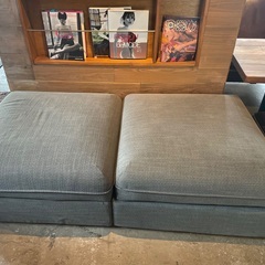 IKEA収納付きオットマン2脚セットの画像