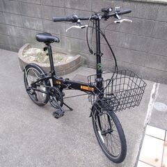 ダホン 折りたたみ自転車(自転車)の中古が安い！激安で譲ります