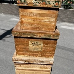 成約済み 茶箱 無料で引き取ってください。