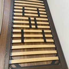 （受け渡し者決定）無印良品　シングル　ベッドフレーム