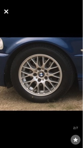 BMW 純正アルミPCD120 205/55R16 新品同様