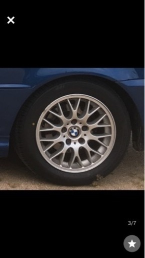 BMW 純正アルミPCD120 205/55R16 新品同様