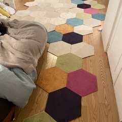 スミノエ　ロッカク　タイルカーペット