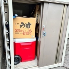 タクボ屋外物置　直接引取希望の画像