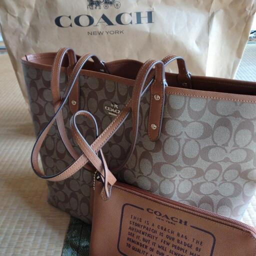 取引中 COACH バック
