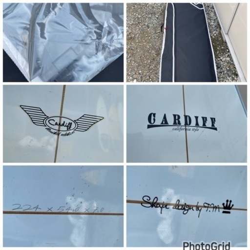 CARDIFF ロングサーフボード 2