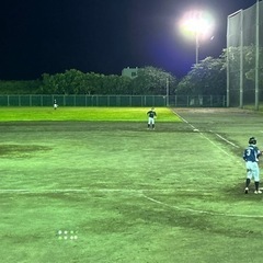 シーズン真っ最中！8月より日曜ナイターリーグ参戦