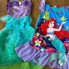 アリエル　ドレス、ワンピース130センチ　3点セットの画像