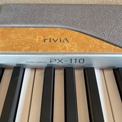 電子ピアノ　カシオ　プリヴィア　PX110の画像