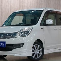 内装がおしゃれ✨　スズキ ソリオ ２ＷＤ　ブラック＆ホワイトの画像