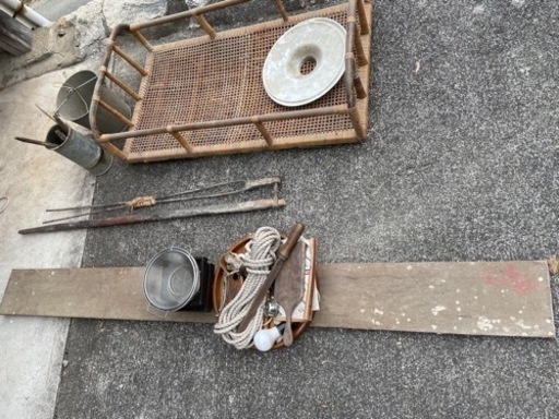 ザル、バケツなど