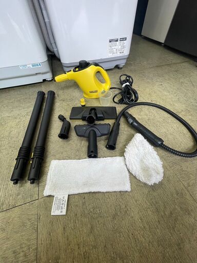 【12】中古品　ケルヒャー(KARCHER) スチームクリーナー SC1 EasyFix イージーフィックス スティックタイプ　1部部品無