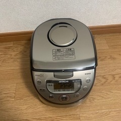 日立/HITACHI  IH炊飯器　5.5合　2016年製　RZ-NS10J-Sの画像