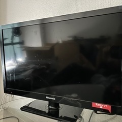 （引き渡し済み）ハイビジョンLED薄型液晶テレビ　ハイセンス　24型