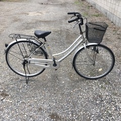 普通26インチ、タイヤ新品