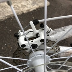 ほぼ新品　折り畳み自転車　　7段変速の画像