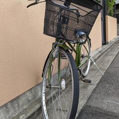 自転車（スマホホルダー、ダイヤル錠付）の画像