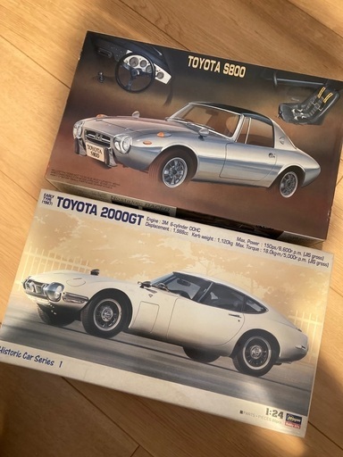 トヨタ2000GT  スポーツ800  ２台セット