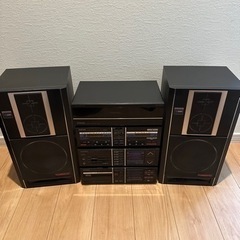 PIONEER パイオニア X700 X300 シリーズ 全てセット/スピーカー コンパクトディスク カセット レコード アンプ/箱付 昭和レトロ