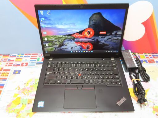 E20 レノボ ノートパソコン Thinkpad X390 オフィス付 優良品 office