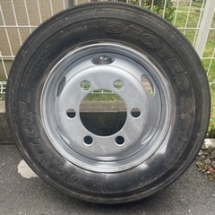 ダンロップ　dunlop  dectes  sp122  ホイール付き　未走行　スペアタイヤの画像