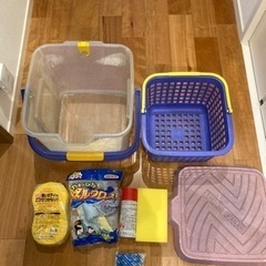 洗車バケツ　スポンジ　クリンビューなとの画像