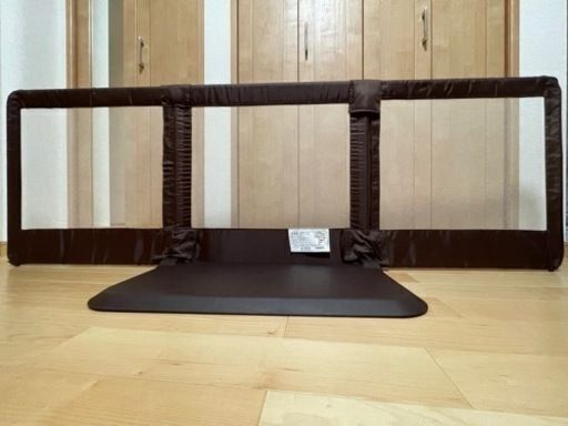 nihonikuji 日本育児 ちょっと おくだけとおせんぼ ブラウン Lサイズ ベビーゲート  ベビーフェンス 幅140～180cm ■買取帝国 朝霞店 配達可能
