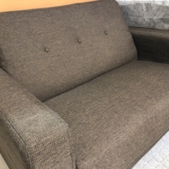 【譲ります】2人掛けソファ無料でお譲りします！