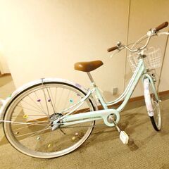 自転車　ブリジストン　リコリーナ　ジュニア向け　の画像