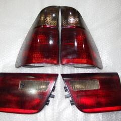 BMW X5(E53)純正テールライト左右計4点　DIYスモーク塗装