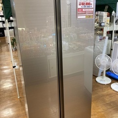 D1*107【ご来店いただける方限定】両開き冷凍冷蔵庫（AQUA...