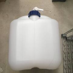 【新品未使用】コーナン コック付水タンク 20Ｌ 水専用品　（2個単位販売）　の画像
