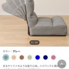 ニトリ　Nitori つながるハイバックポケットコイル座椅子(ロダトール GY)の画像