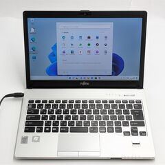 送料無料 日本製 13.3型 ノートパソコン 富士通 S935/K 中古良品 第5世代