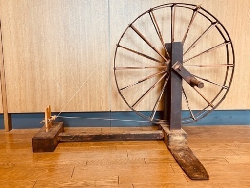 ★旧家蔵出し品 木製 糸巻き機 古道具 アンティーク レトロ 骨董 年代物★