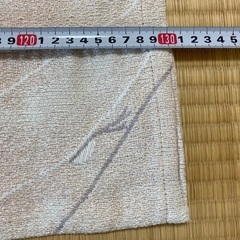 使用感あり洗濯すみカーテン2枚組の画像