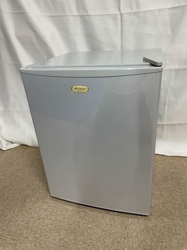 【北見市発】アビテラックス ABITELAX 1ドア冷蔵庫 AR-70 2007年製 グレー 68L (E1735tnnY)