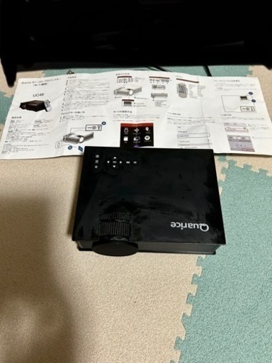 Quarice ミニ LED プロジェクター (Wi-Fi機能）