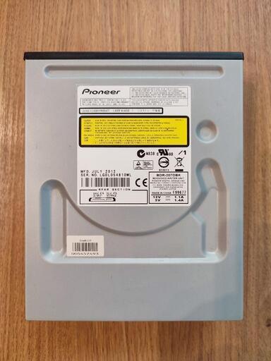 Pioneer BDR-209BK2 内蔵ブルーレイディスクドライブ